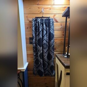 Unbranded Large Wide Leg Flowy Paisley Pants